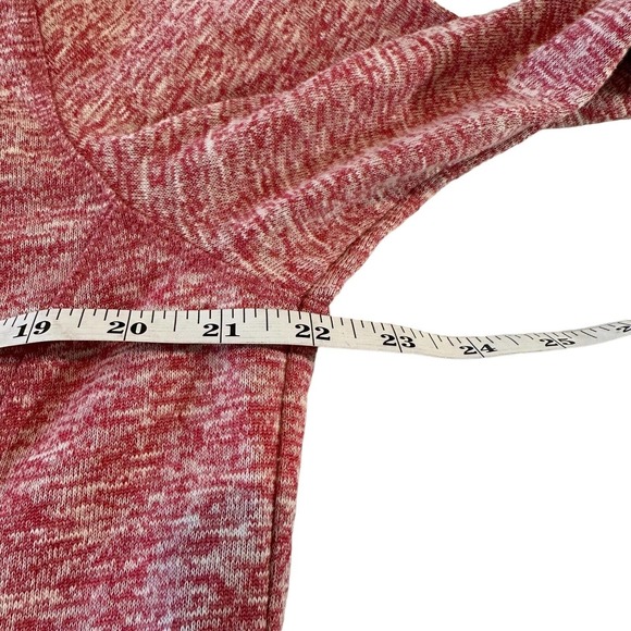 Crivit Jacket Women’s Size Medium Red Full Zip Knitted Sweater Outdoor Jogging - Picture 7 of 9